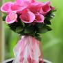 pink calla lily bouquet 