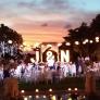 Bulb lights at Initial Letter 